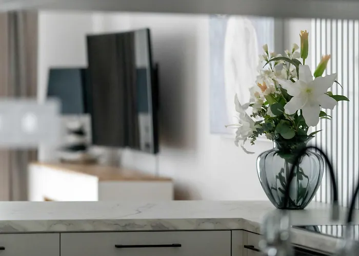 Modern With Parking & Balcony Remote Work Malta Area By Renters Prestige *